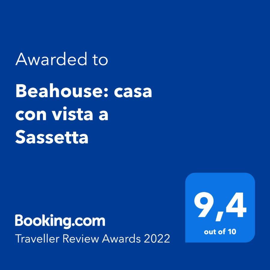 Appartamento Beahouse: casa con vista a Sassetta Esterno foto
